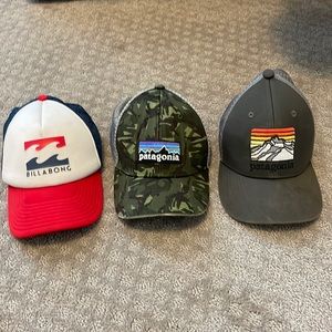 Set of 3 boys hats